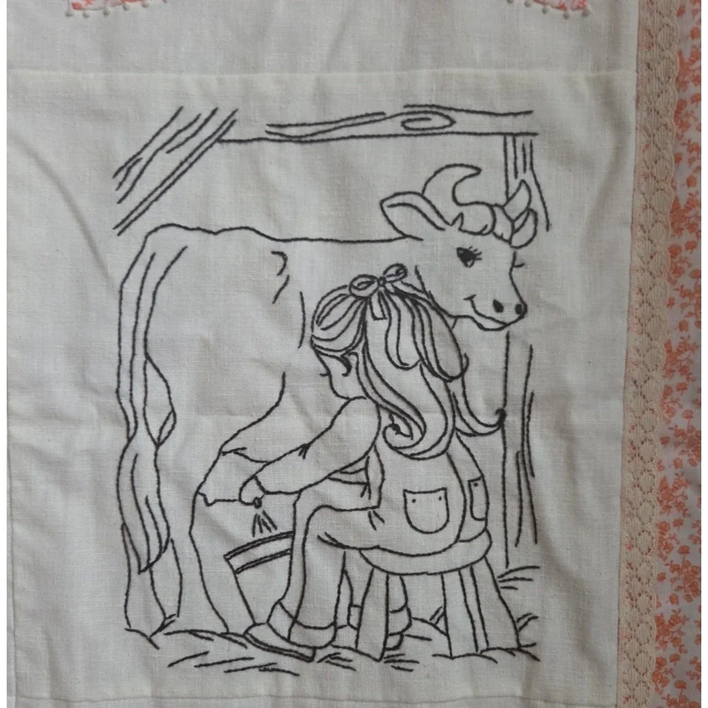 Handmade this embroidered